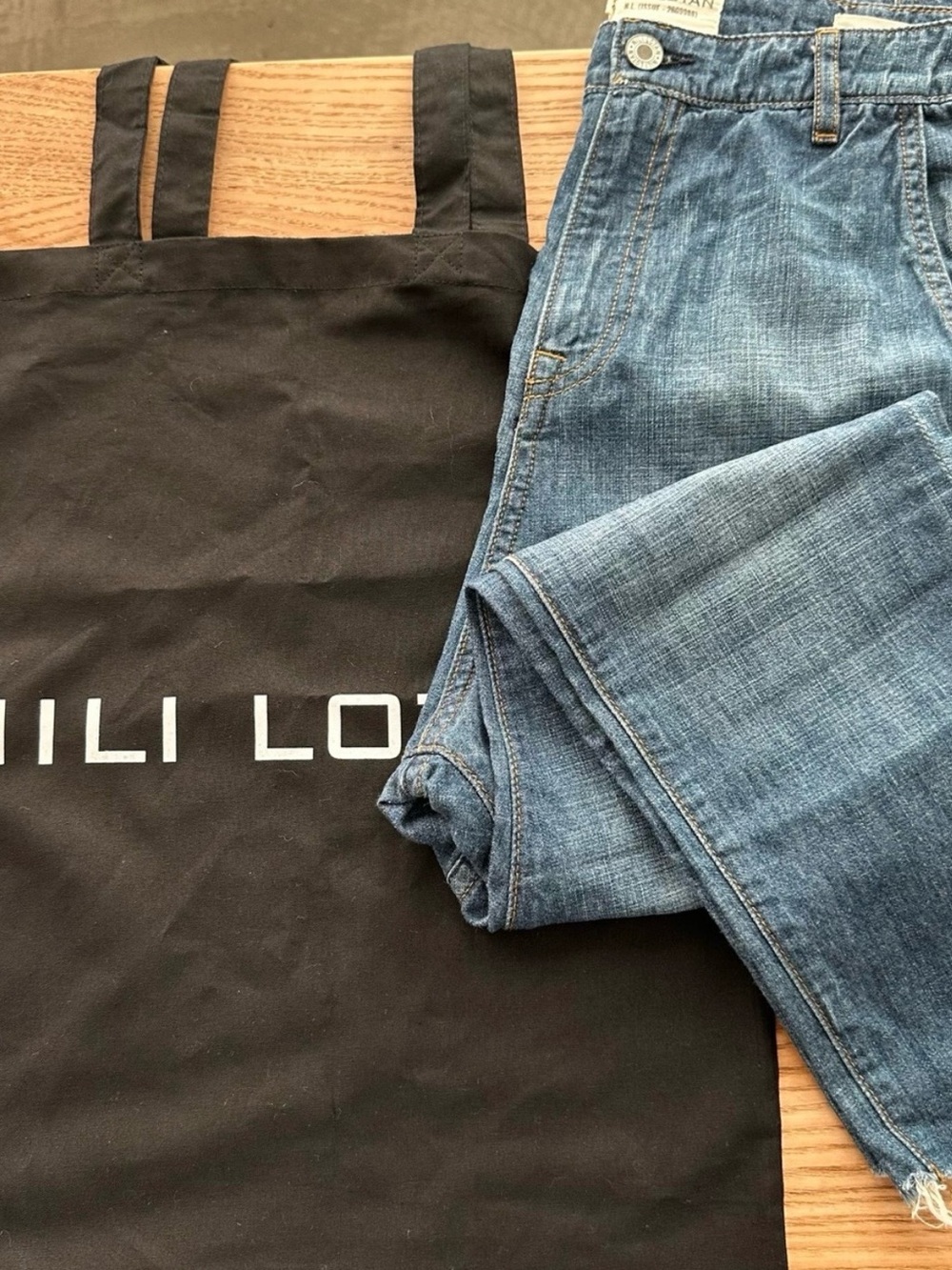 Nili Lots Paris Slouch Jeans — Size 24 - Picture 2 of 5